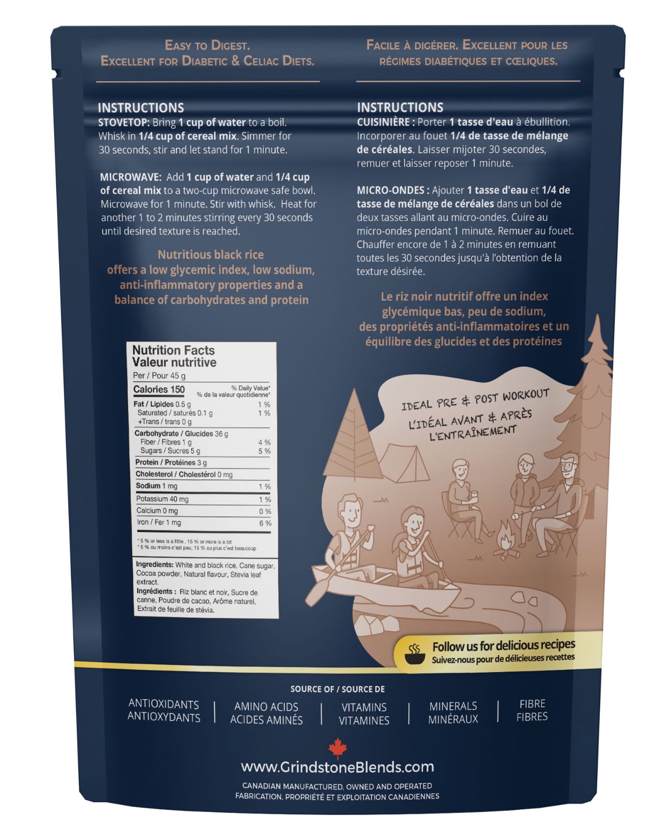 Grindstone Blends Rice Cereal