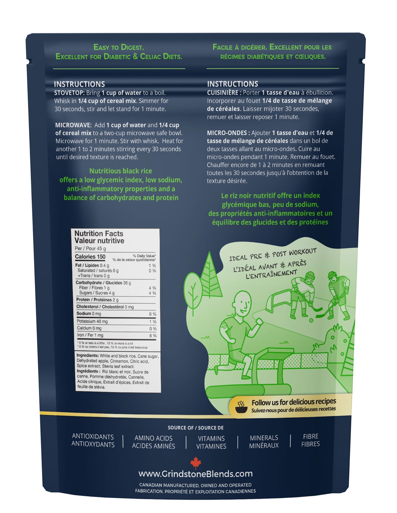 Grindstone Blends Rice Cereal